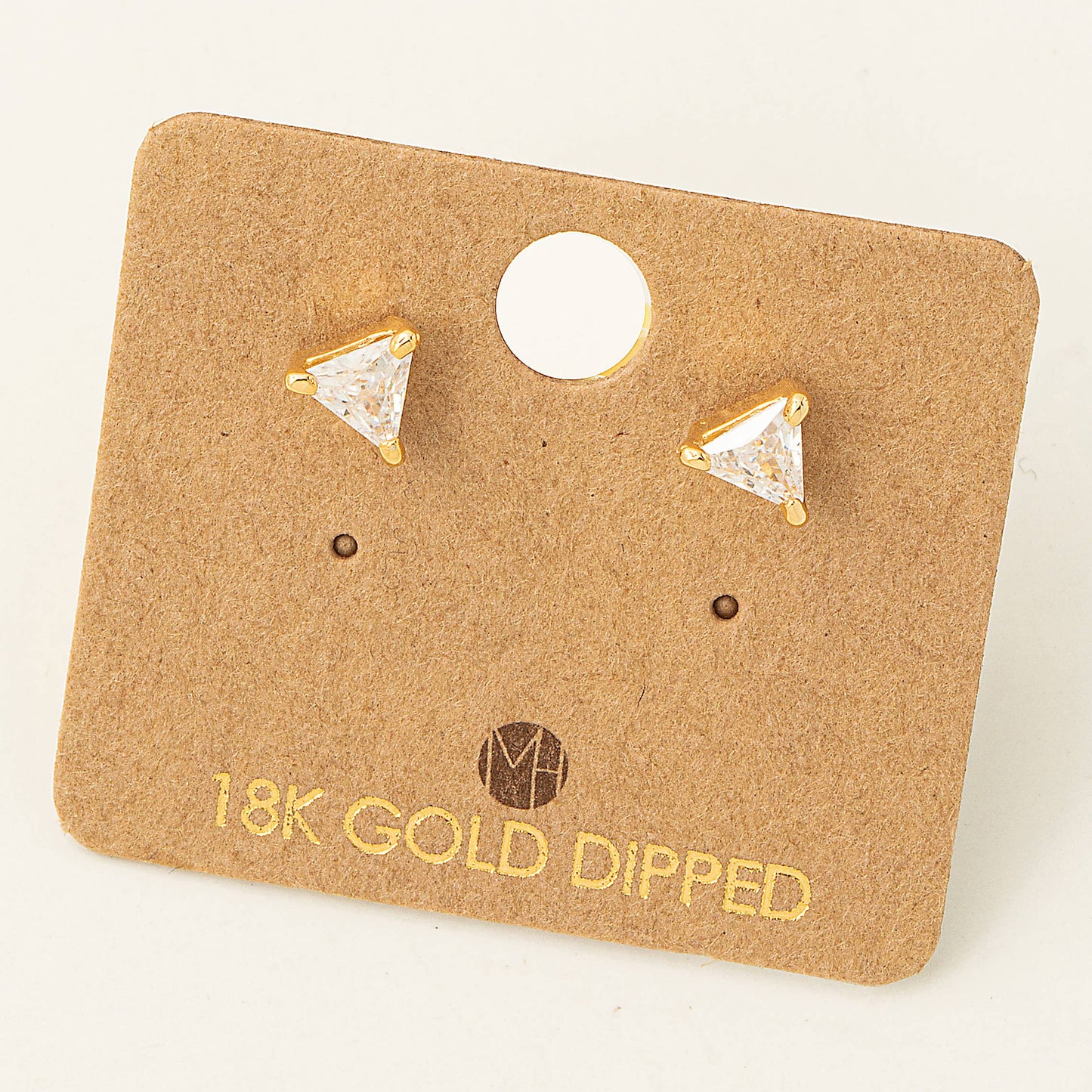 Mini Triangle Stud Earrings