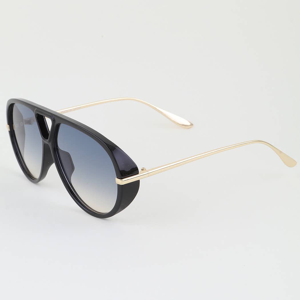 Elegant Round Aviator Sunglasses