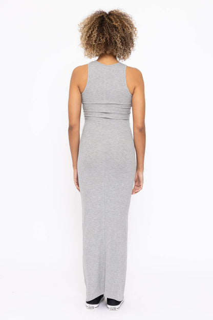 Ribbed Maxi Tank Dress