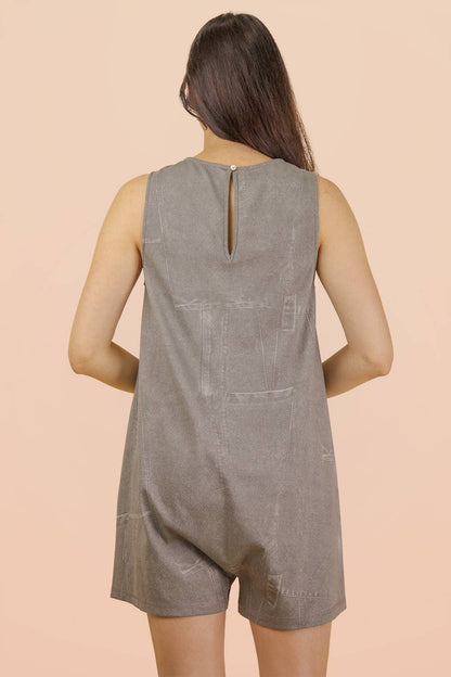 Stonewashed Stroll Romper