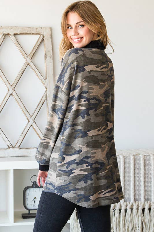 Camo Shacket