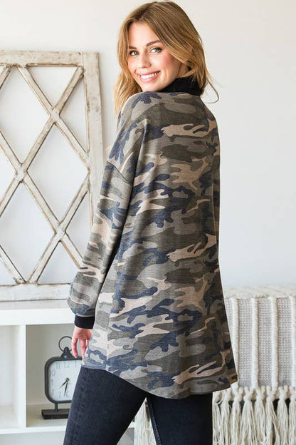 Camo Shacket
