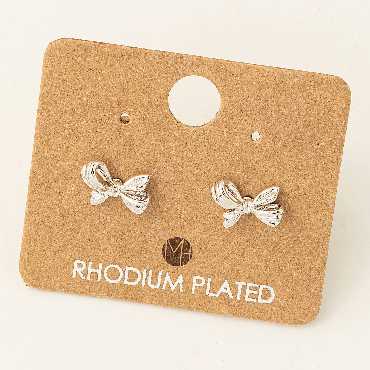 Mini Ribbon Stud Earrings