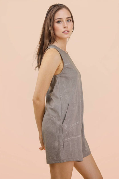 Stonewashed Stroll Romper