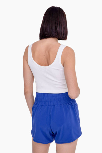 MB Ribbed Crop Tank