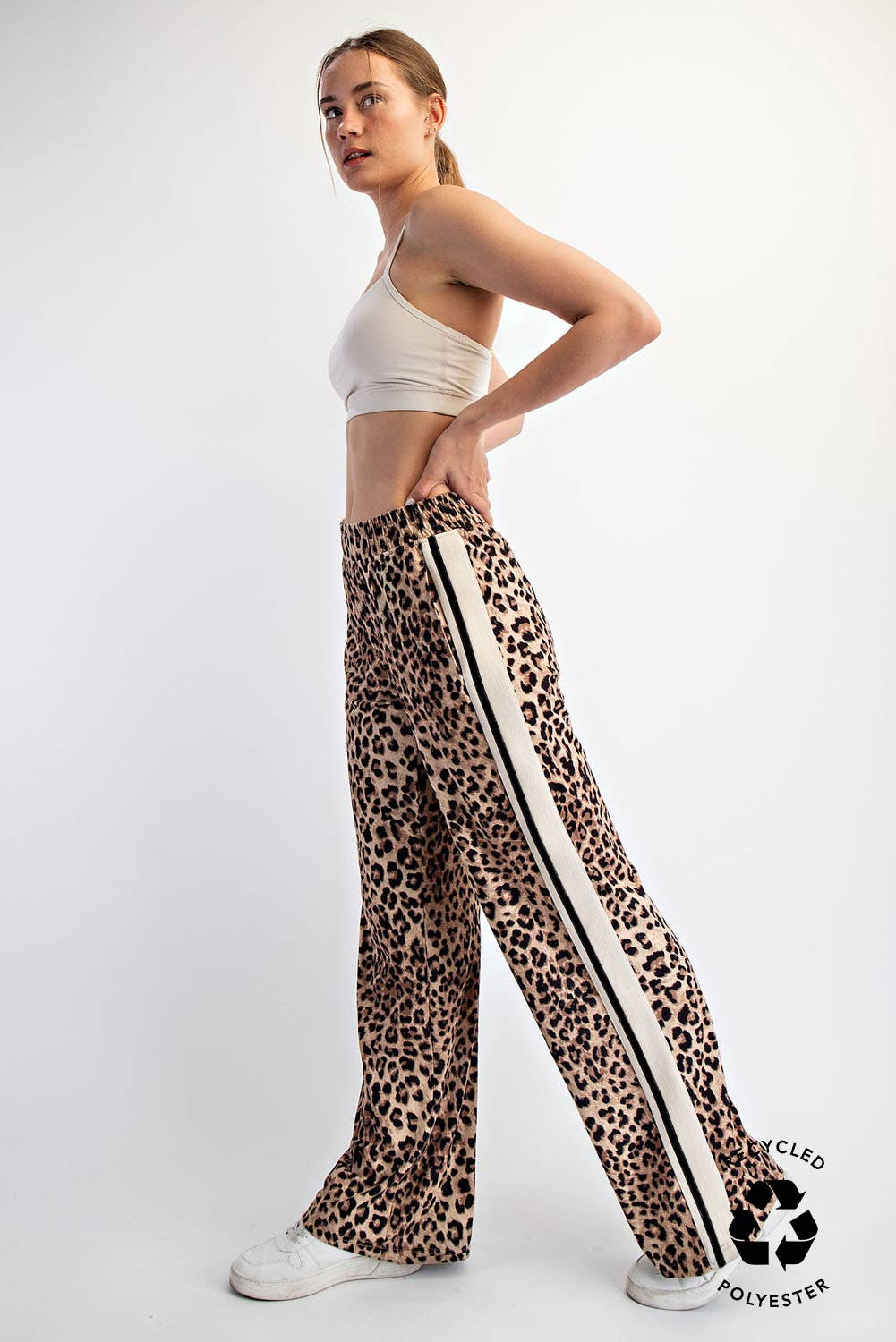 ANIMAL PRINTED BUTTER SOFT STRAIGHT PANT