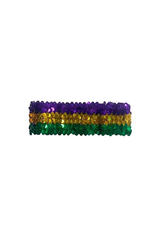 Mardi Gras Sequin Headband