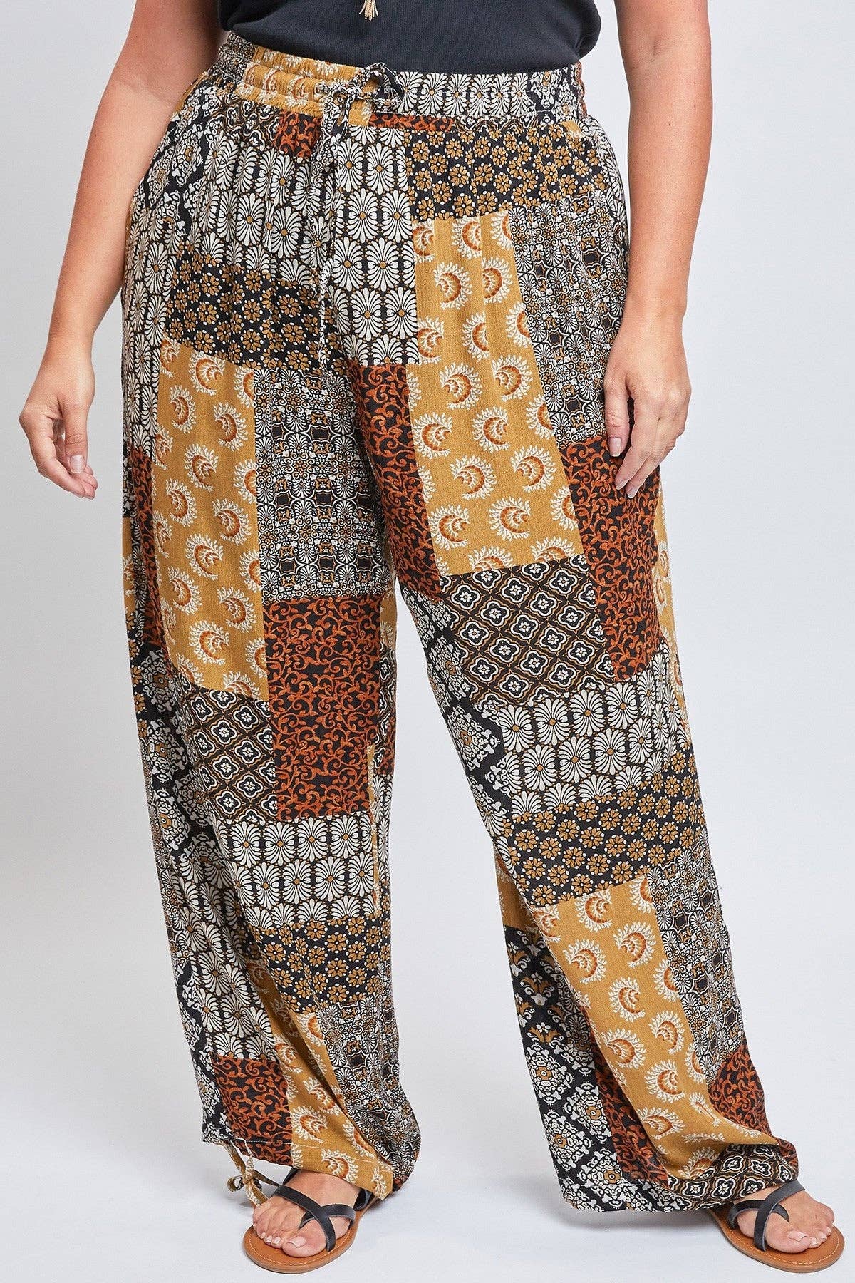 Boho Patchwork Pants