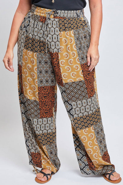 Boho Patchwork Pants