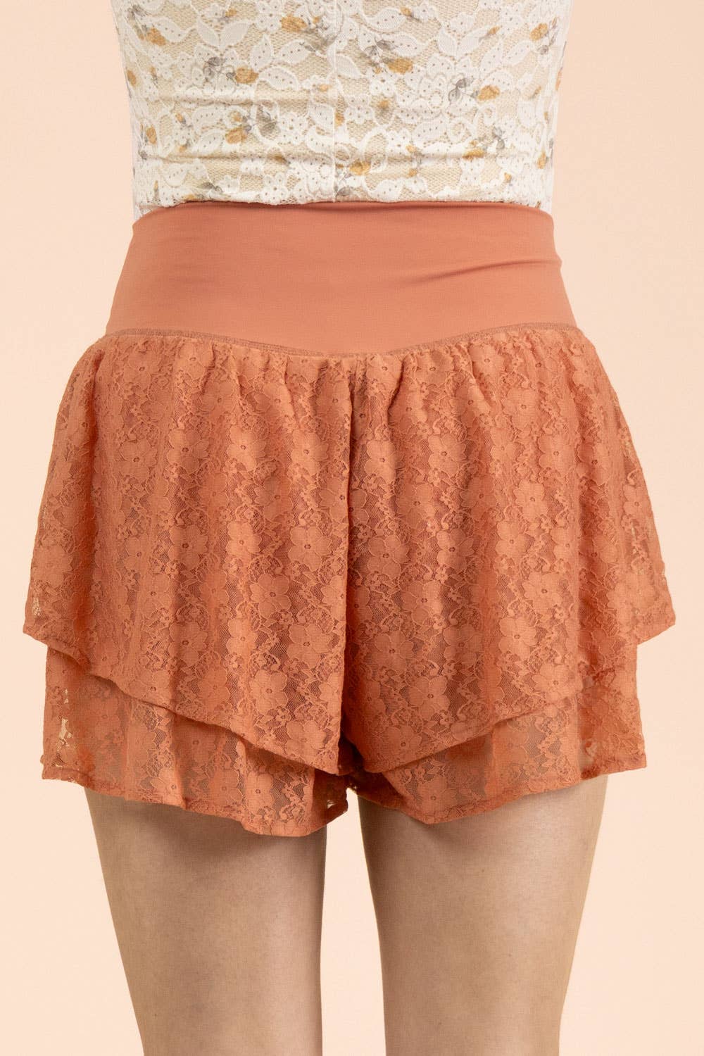 Layered Lace Shorts