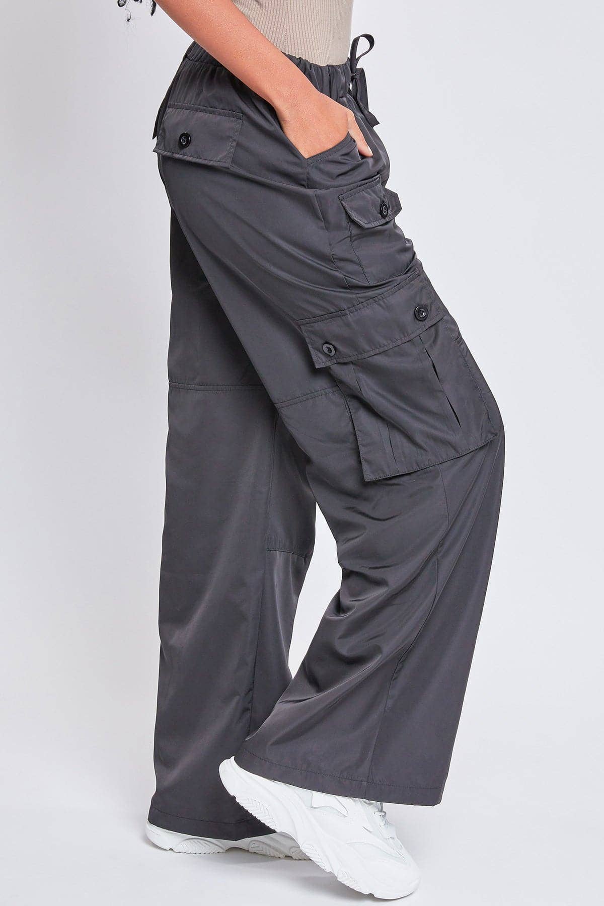 Black Relaxed Cargo Pants