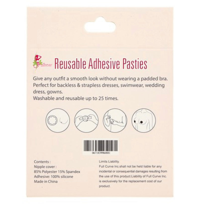 Reusable Adhesive Pasties