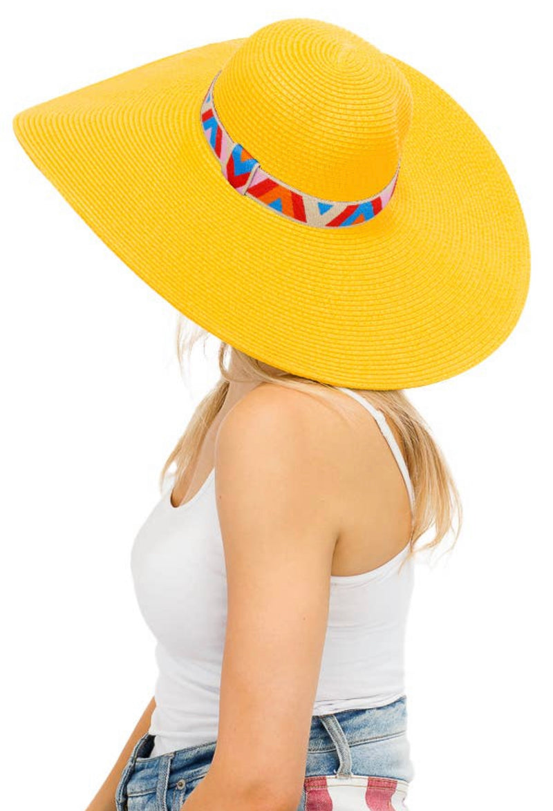 Summer Solid Straw Hat