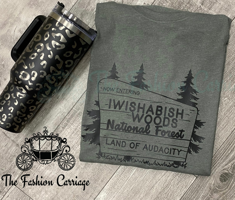 Wishabish Woods Tee