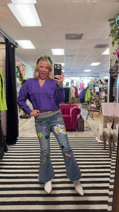 Custom Mardi Party Pants