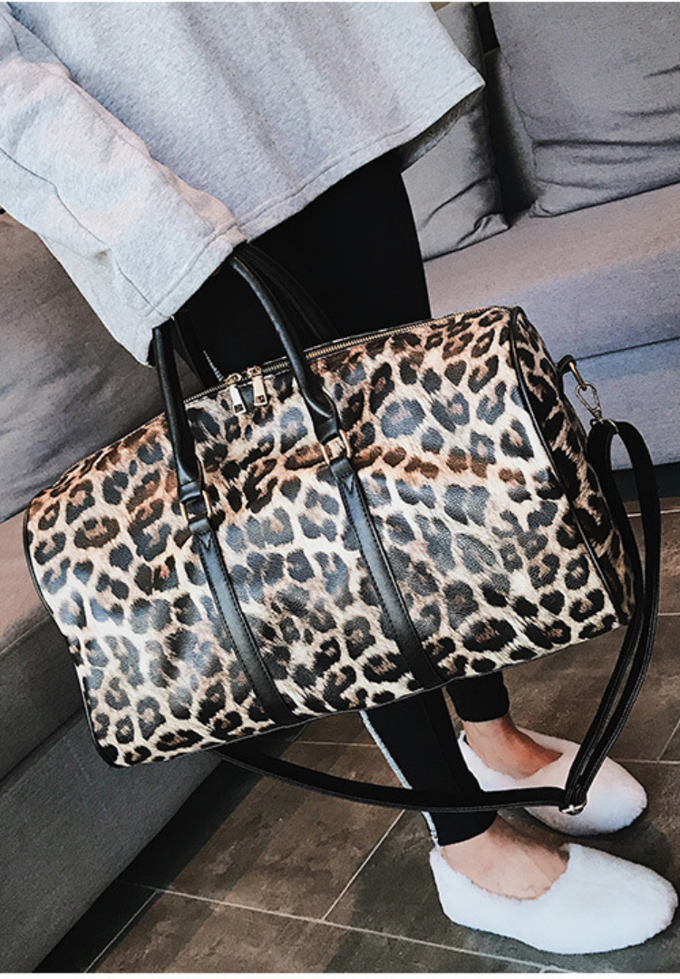 Leopard Weekender Bag