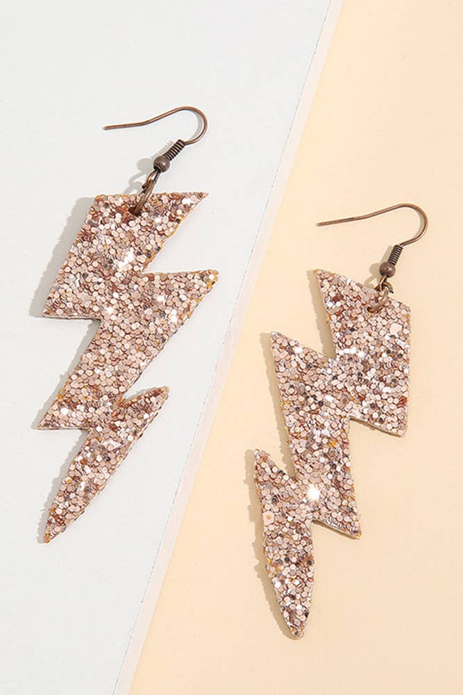 Glitter Lightening Earrings