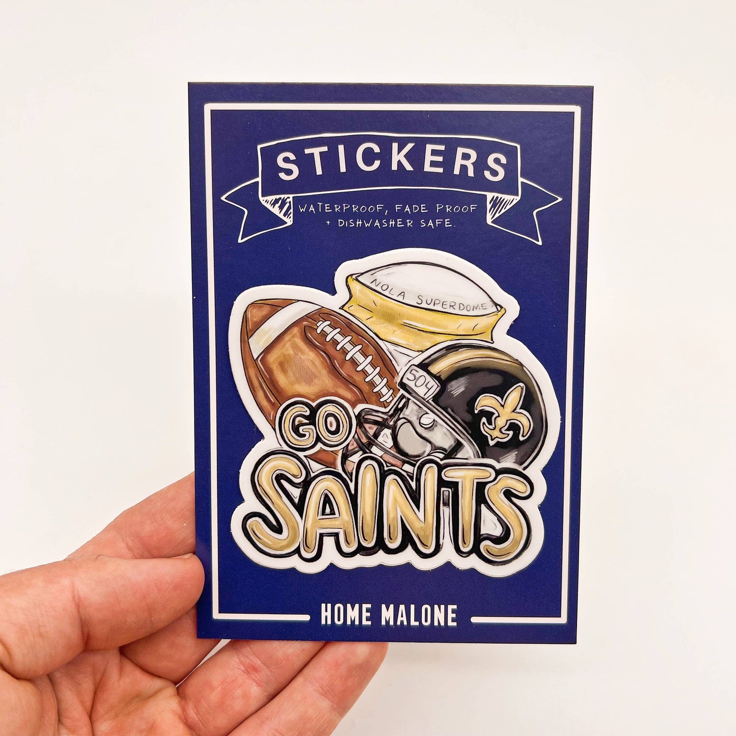 Go Saints Sticker