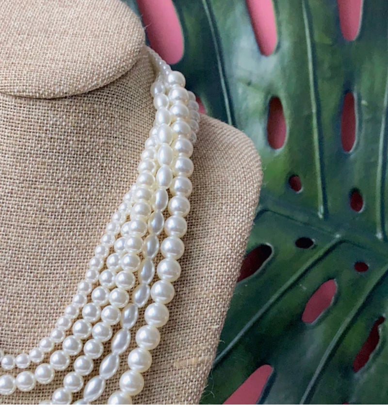Grace multi layer pearls